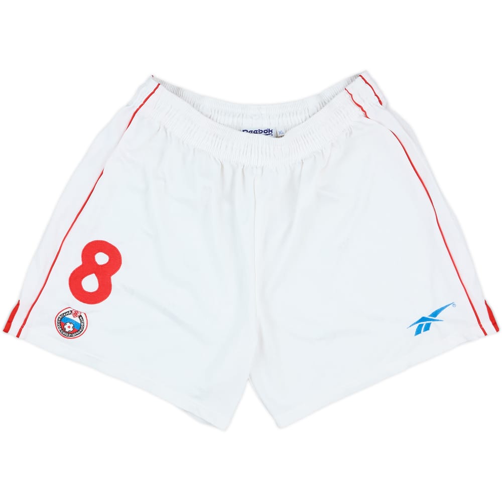 1996-98 Russia Player Issue Home Shorts #8