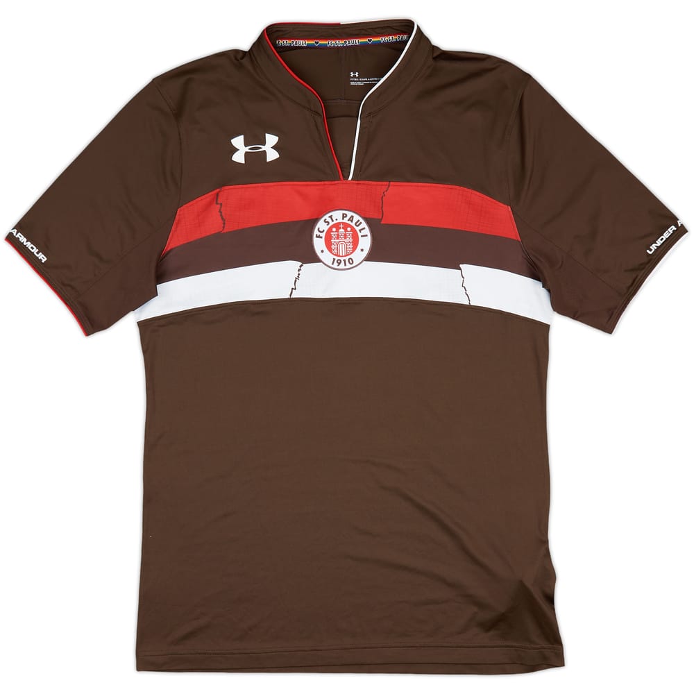 2018-19 St Pauli Home Shirt - 10/10 - (L)