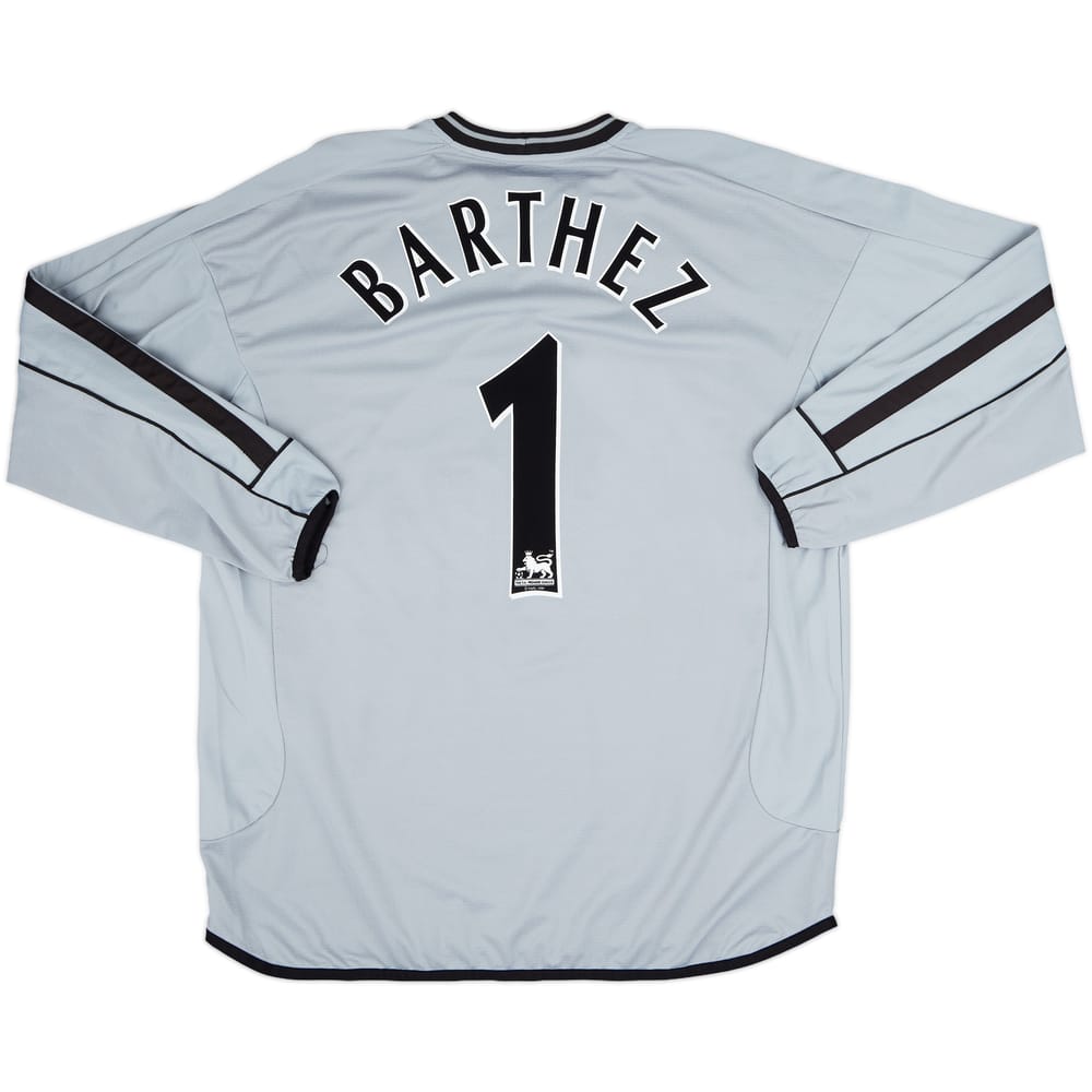 2001-02 Manchester United Centenary GK Shirt Barthez #1 - 8/10 - (XL)