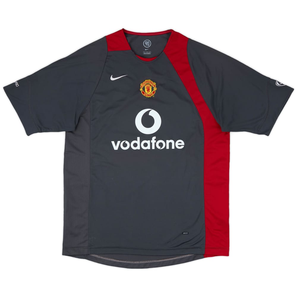 2004-05 Manchester United Nike Training Shirt - 7/10 - (L)
