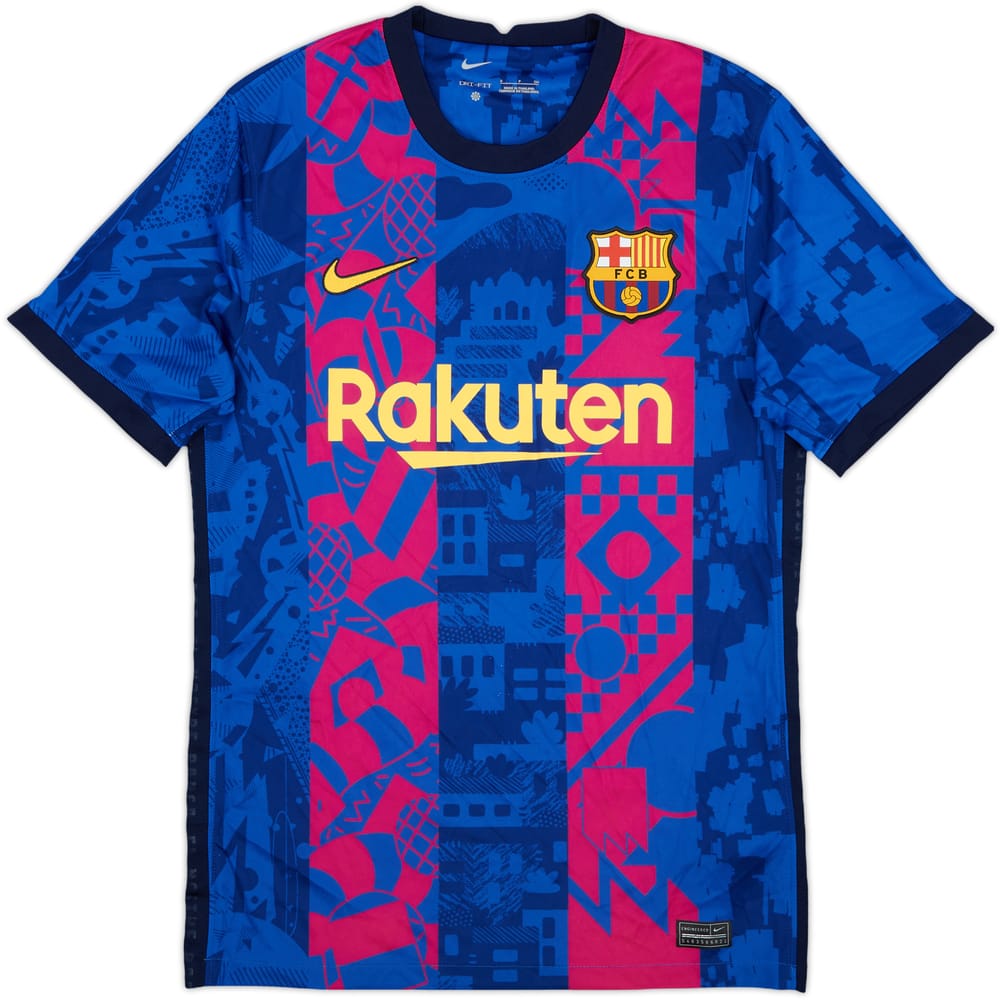 2021-22 Barcelona Third Shirt - 8/10 - (S)