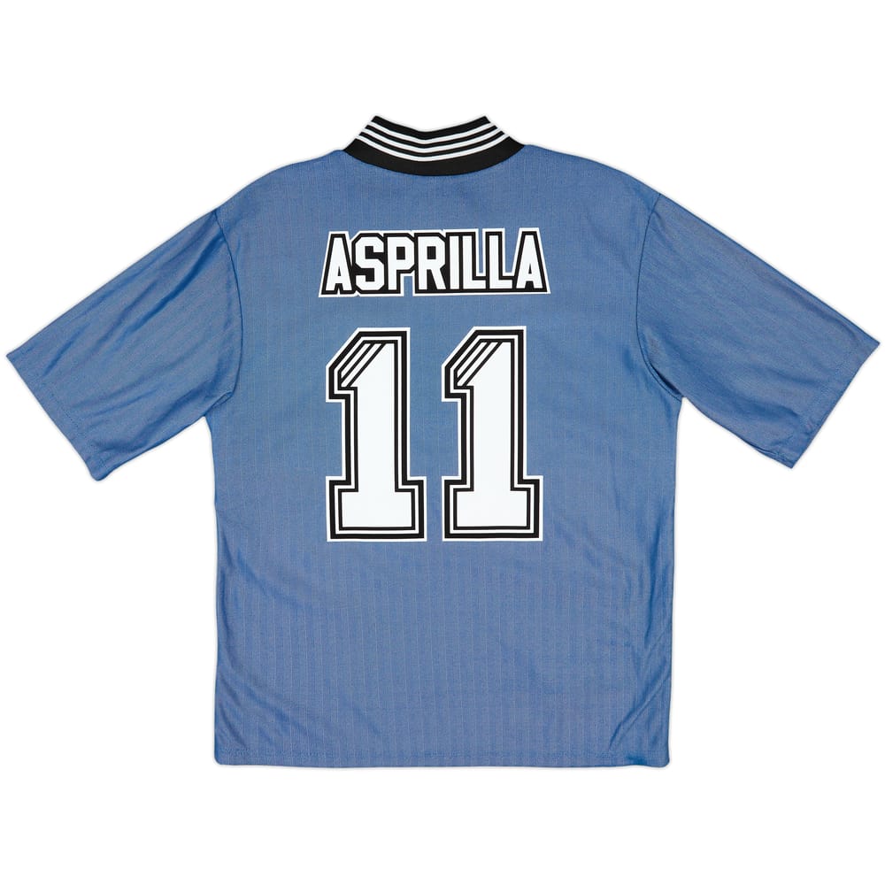 1996-97 Newcastle Away Shirt Asprilla #11 - 9/10 - (M)