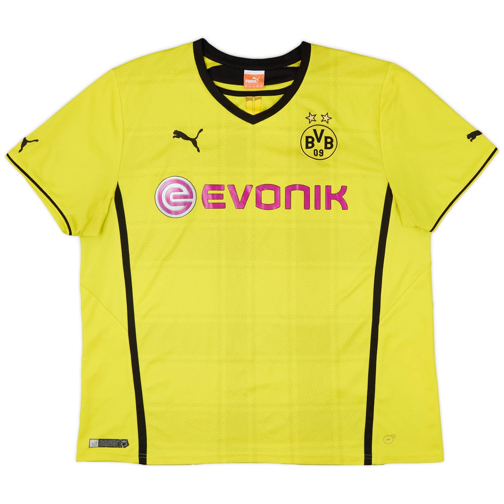 2013-14 Borussia Dortmund Home Shirt - 5/10 - (XXL)