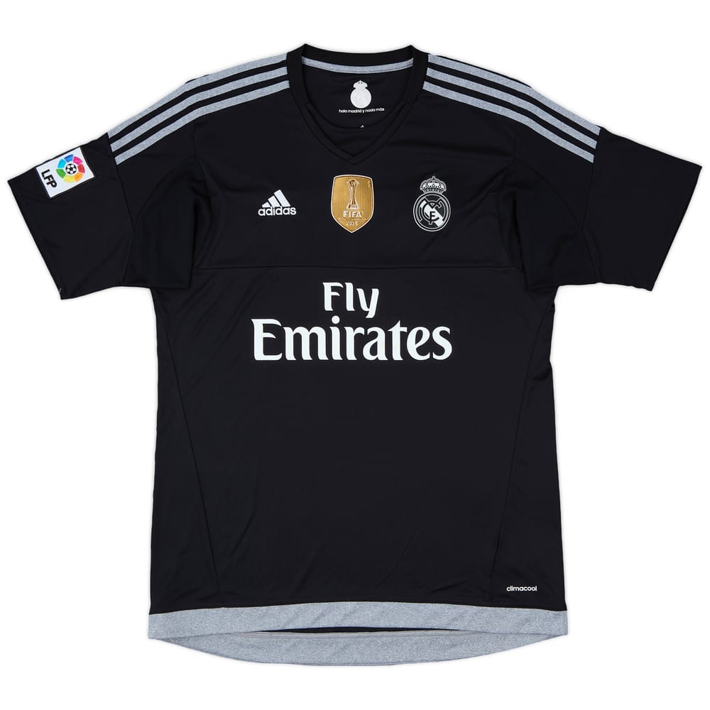 2015-16 Real Madrid GK S/S Shirt - 6/10 - (L)