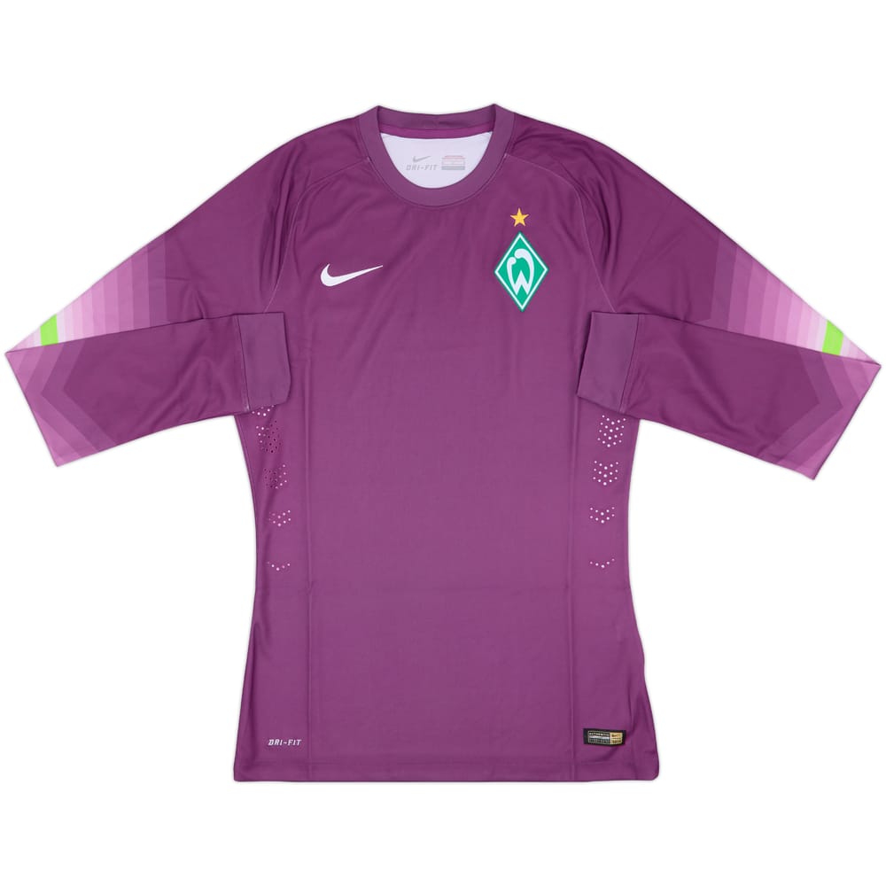 2014-15 Werder Bremen Authentic GK Shirt - 10/10 - (M)