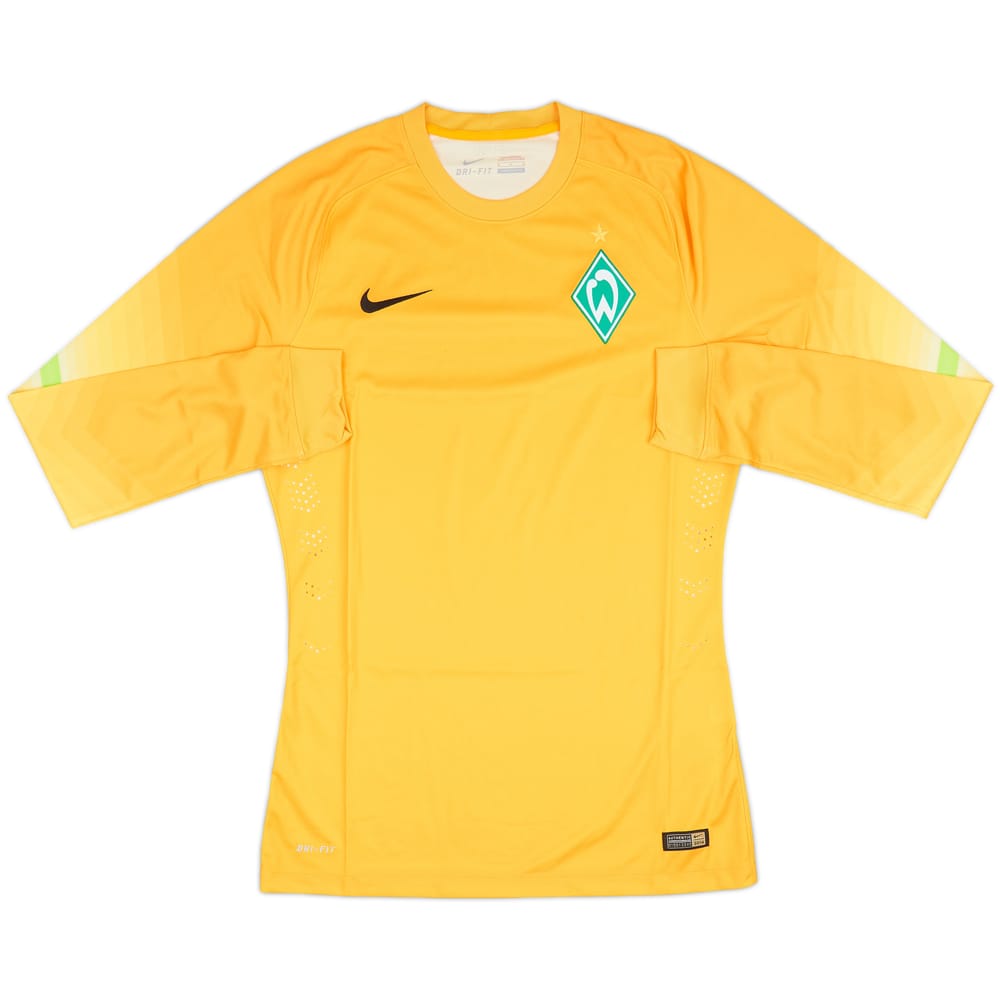 2014-15 Werder Bremen Player Issue GK Shirt - 8/10 - (M)