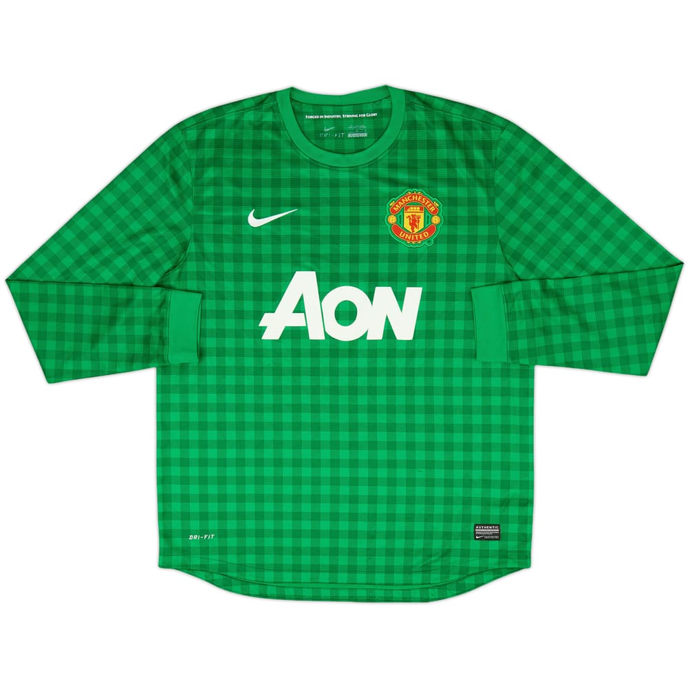 2012-13 Manchester United GK Shirt #1 - 8/10 - (L)