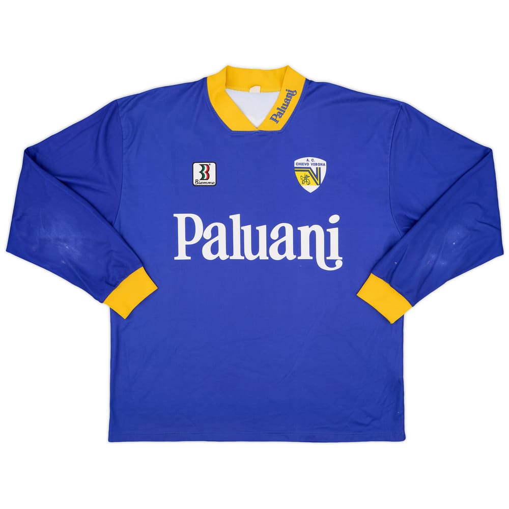 1995-96 Chievo Verona Biemme Training L/S Shirt - 7/10 - (L)