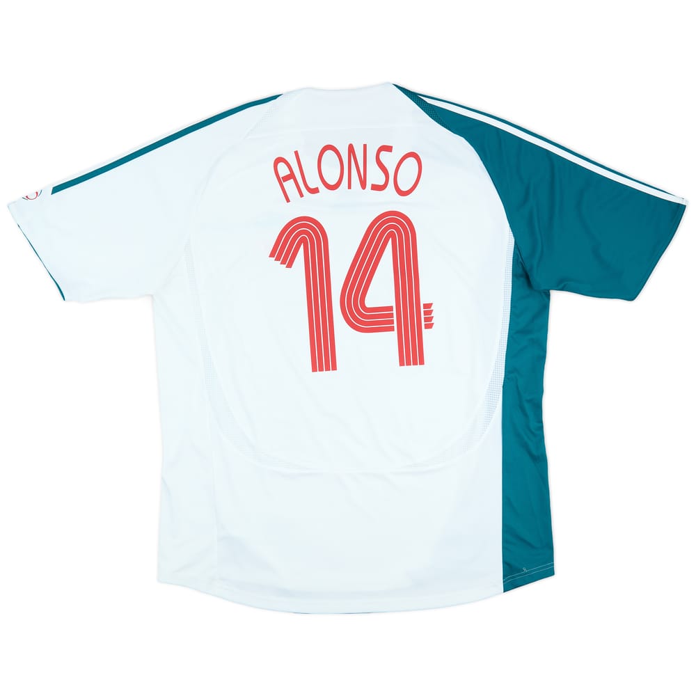 2006-07 Liverpool Third Shirt Alonso #14 - 6/10 - (XXL)