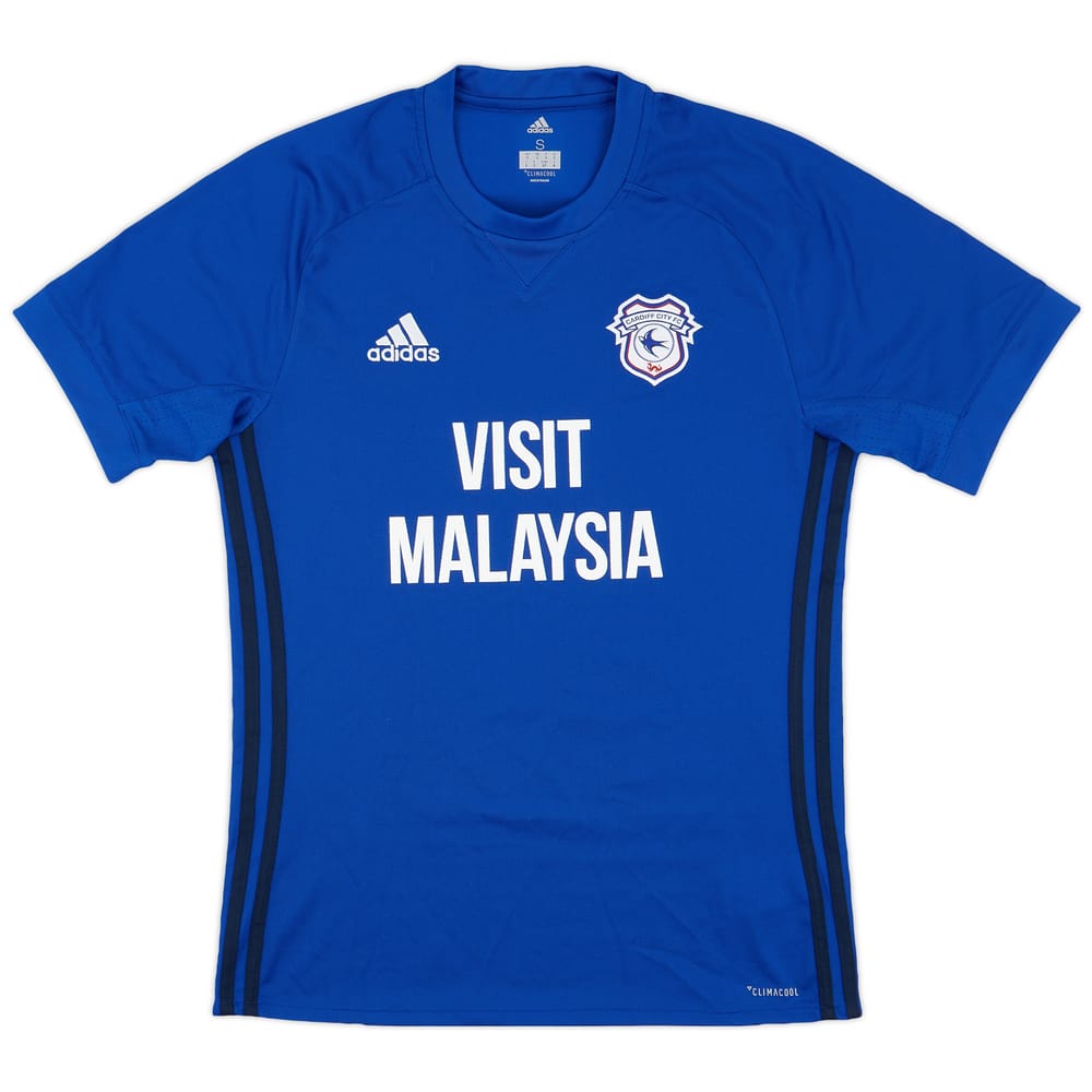2017-18 Cardiff City Home Shirt - 8/10 - (S)