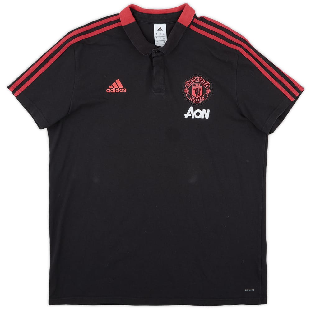 2018-19 Manchester United adidas Polo Shirt - 8/10 - (XXL)