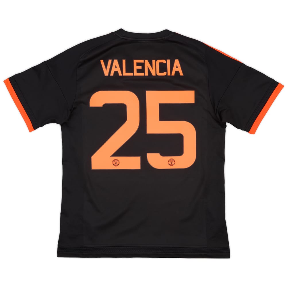 2015-16 Manchester United Third Shirt Valencia #25 - 6/10 - (L)