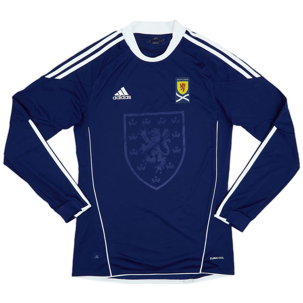 2010-11 Scotland Home L/S Shirt- 8/10 - (L)