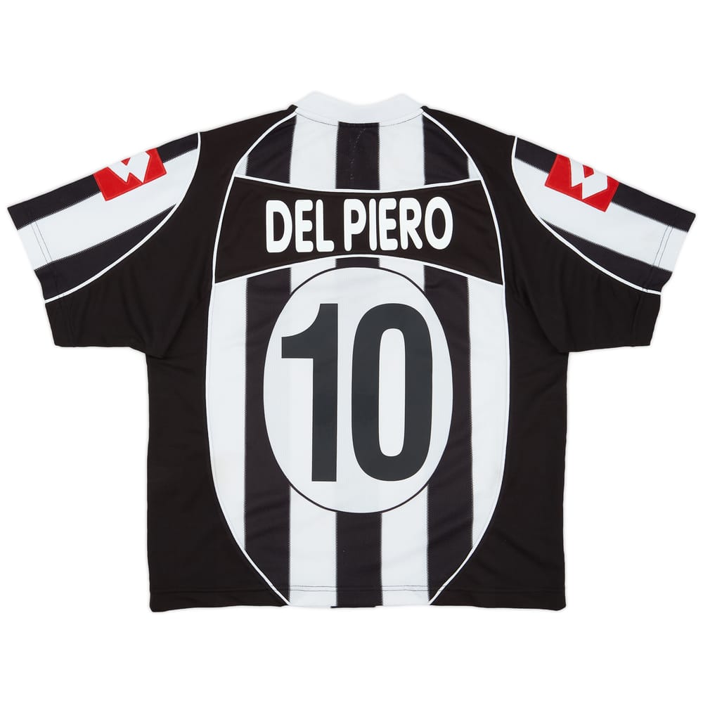 2002-03 Juventus Home Shirt Del Piero #10 - 6/10 - (L)