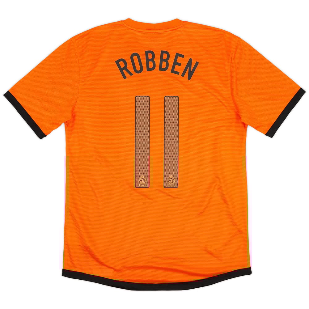 2012-13 Netherlands Home Shirt Robben #11 - 8/10 - (M)