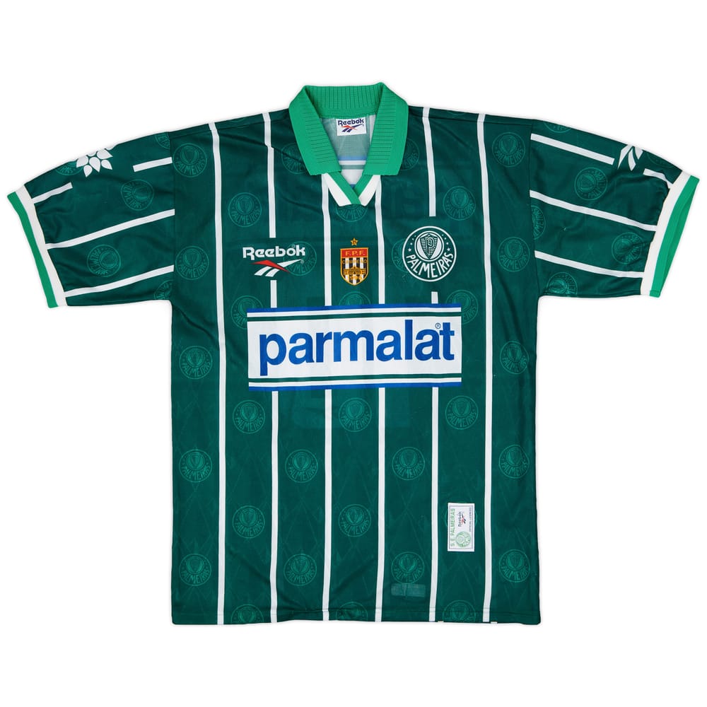 1996 Palmeiras 'Campeonato Paulista' Home Shirt #10 - 9/10 - (XL)