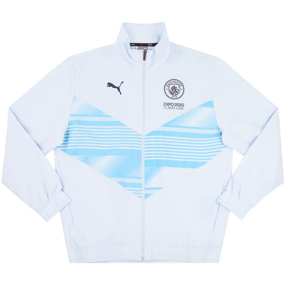 2021-22 Manchester City Player Issue Pre-Match Jacket *As New*