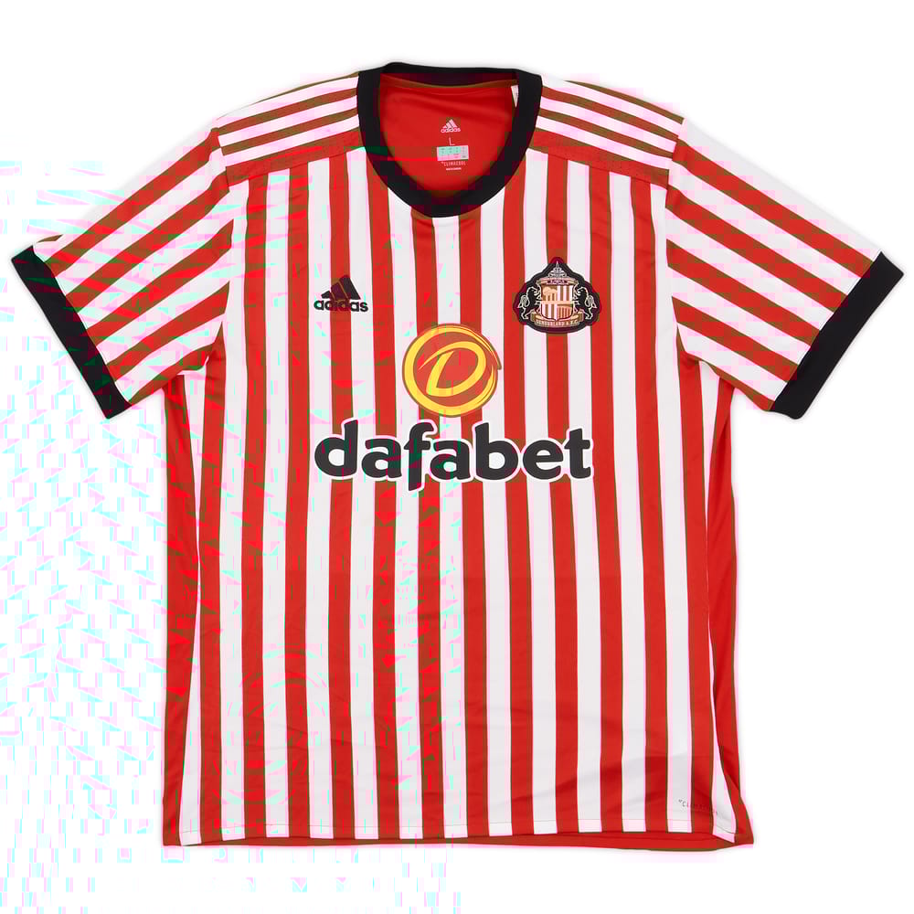 2017-18 Sunderland Home Shirt - 9/10 - (L)