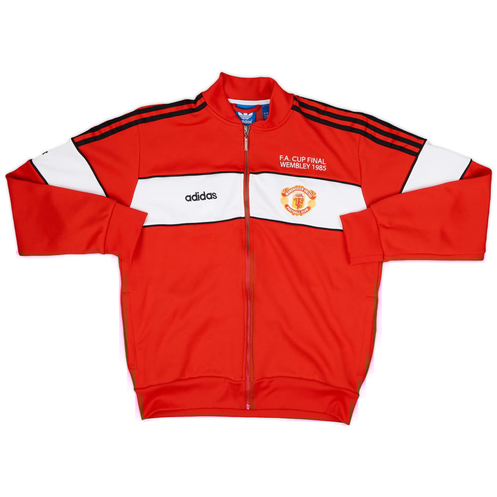 2015-16 Manchester United adidas Originals Retro Style '1985' Track Jacket - 9/10 - (L)