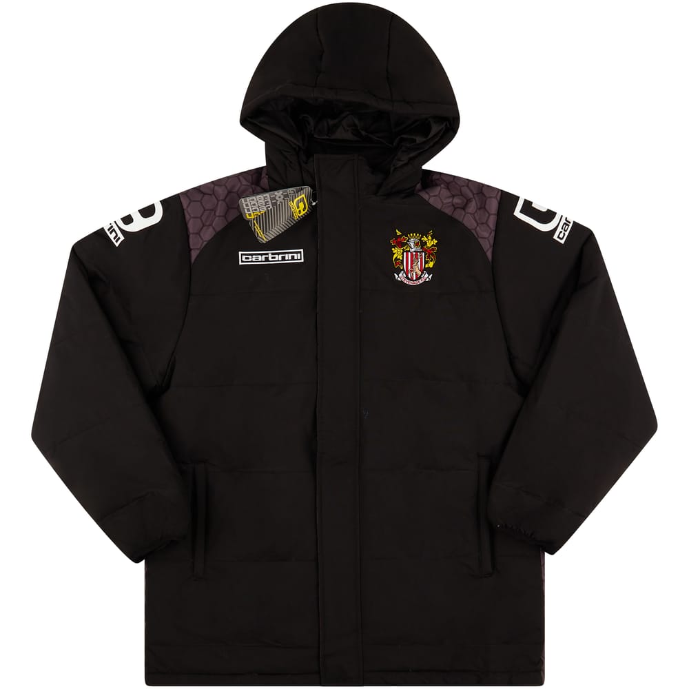 2015-16 Stevenage Carbrini Bench Jacket