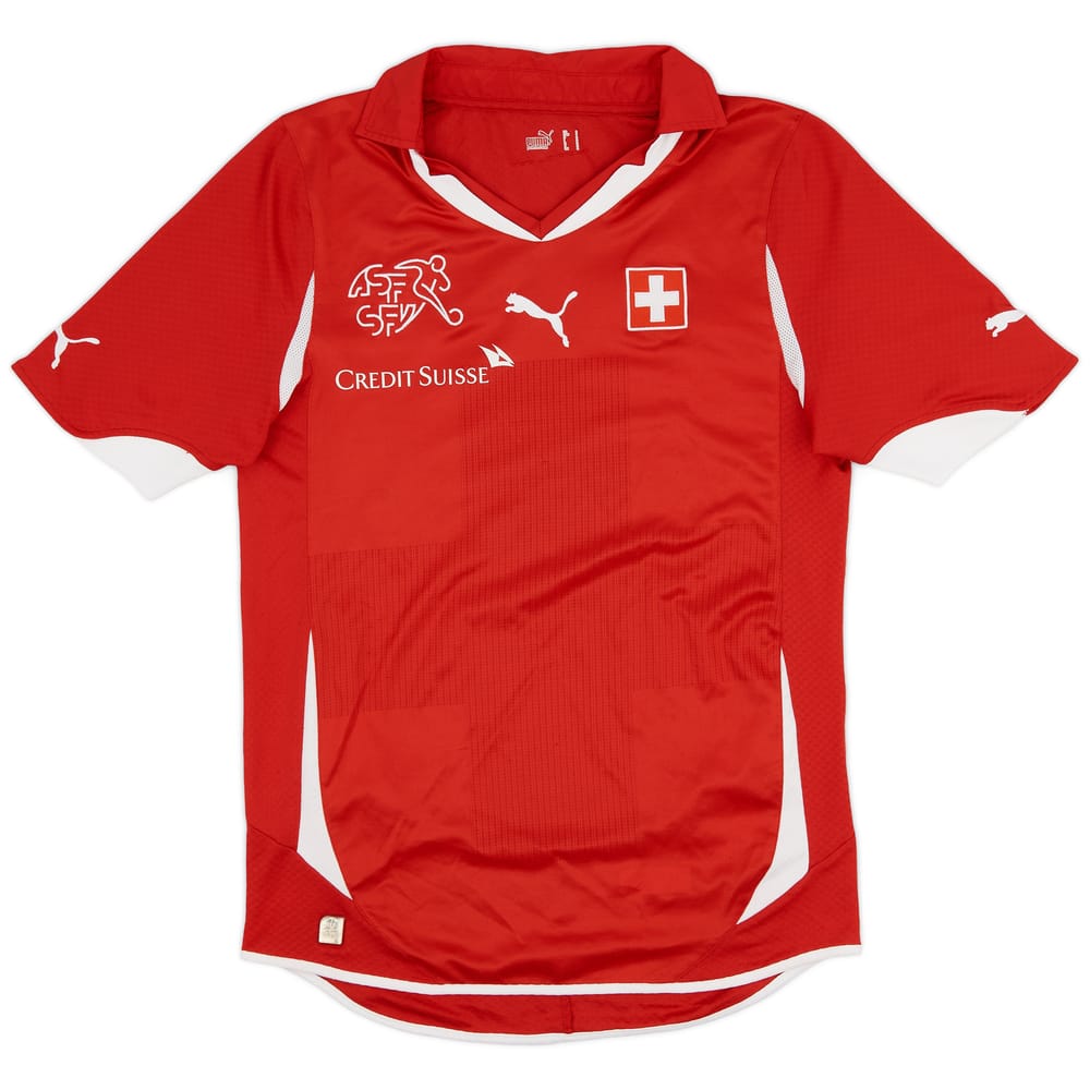 2010-11 Switzerland Home Shirt - 6/10 - (S)