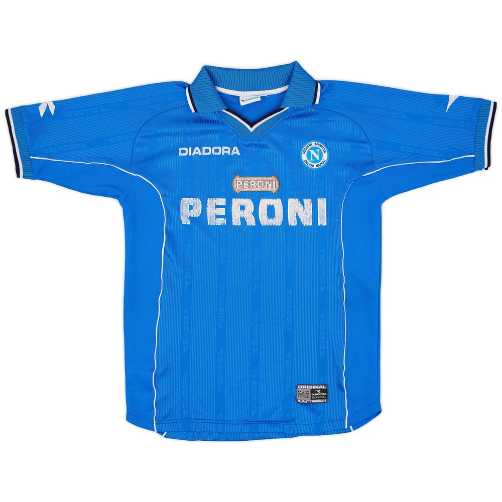 2000-01 Napoli Home Shirt - 5/10 - (L)
