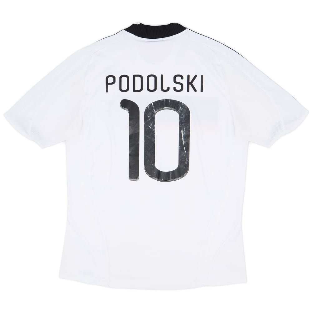 2008-09 Germany Home Shirt Podolski #10 - 5/10 - (L)