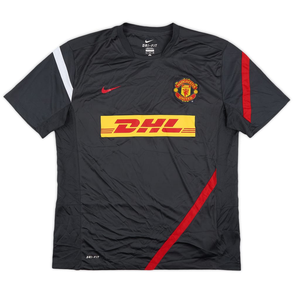2012-13 Manchester United Nike Training Shirt - 8/10 - (XL)