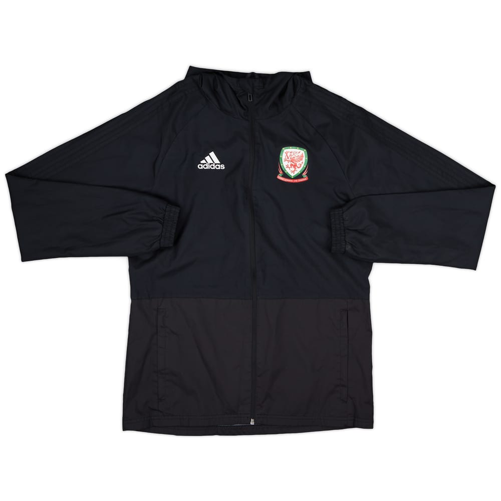 2018-19 Wales adidas Hooded Rain Jacket - 8/10 - (S)