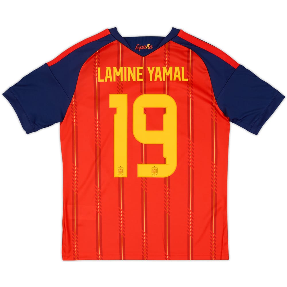 2026-27 Spain Home Shirt Lamine Yamal #19 (KIDS) 