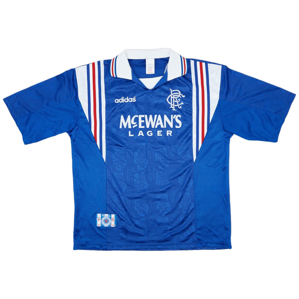 1996-97 Rangers Home Shirt - 8/10 - (XL)