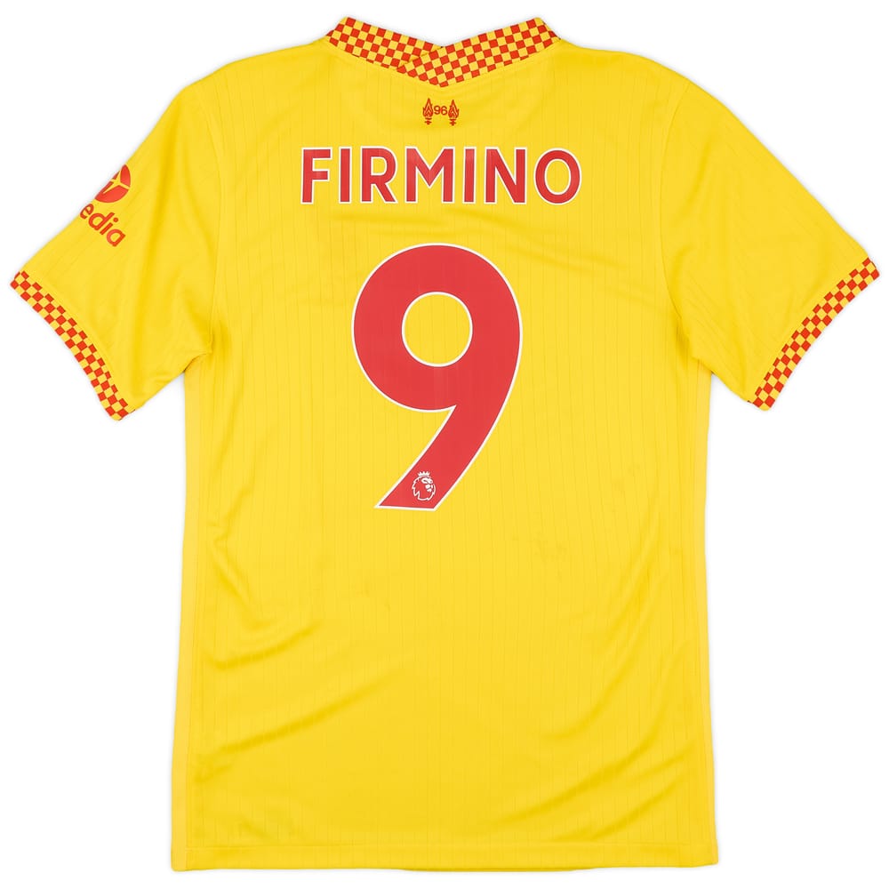 2021-22 Liverpool Third Shirt Firmino #9 - 8/10 - (S)