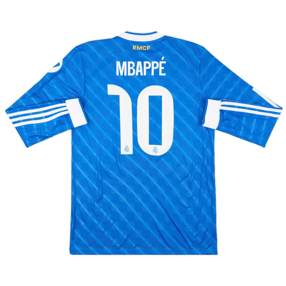 2025-26 Real Madrid Third L/S Shirt Mbappe #10