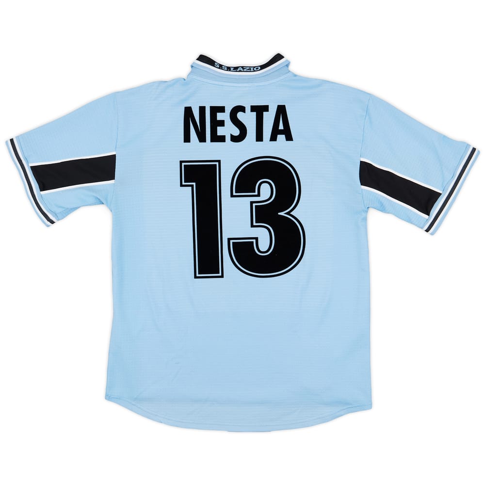 1998-00 Lazio Home Shirt Nesta #13 - 5/10 - (M)