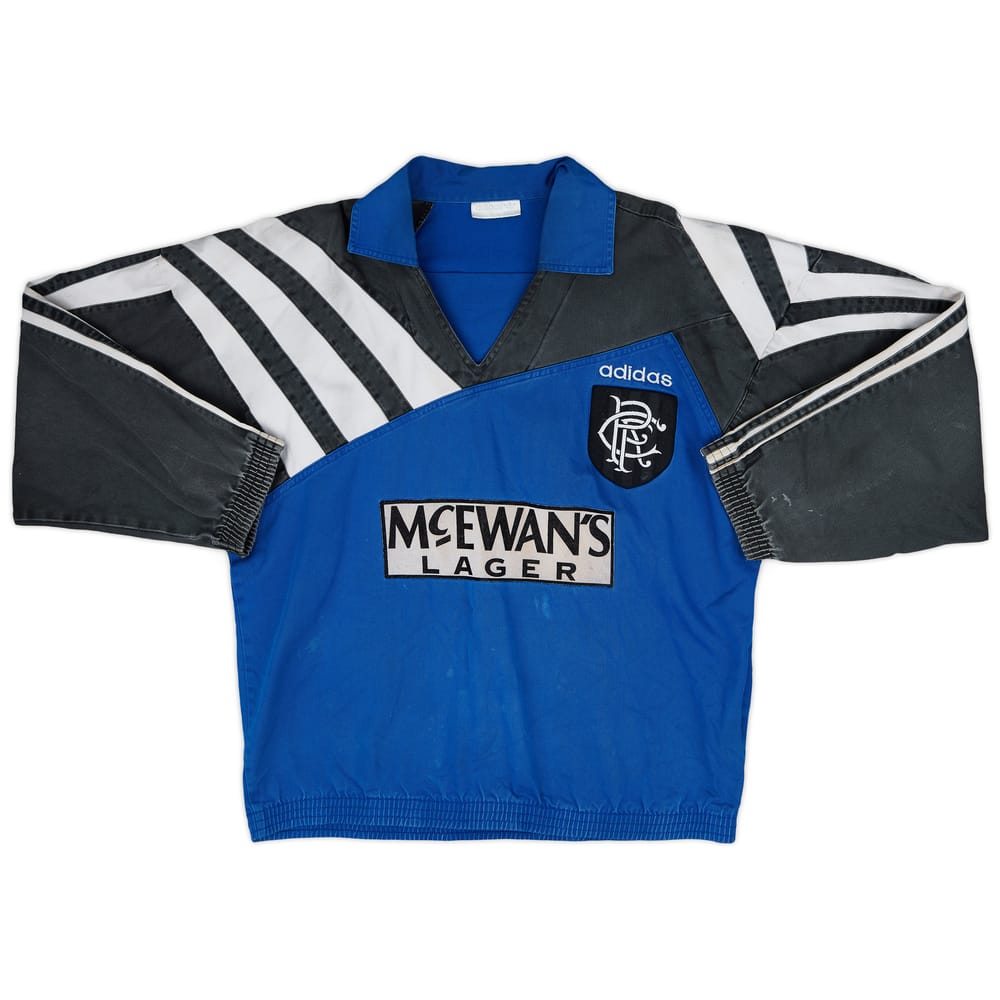 1995-96 Rangers adidas Drill Top - 7/10 - (M)