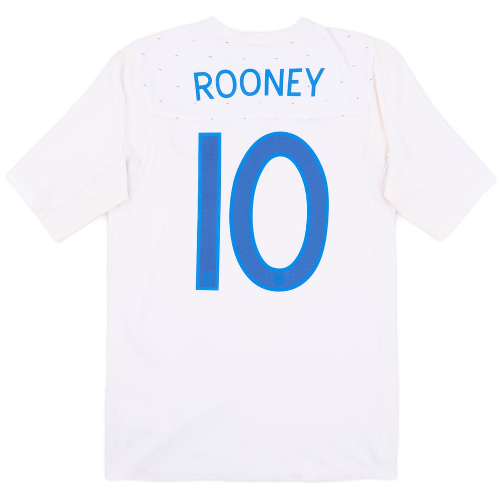 2010-11 England Home Shirt Rooney #10 - 7/10 - (M)