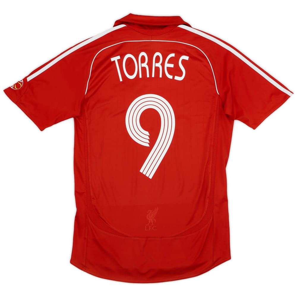 2006-08 Liverpool Home Shirt Torres #9 - 5/10 - (S)