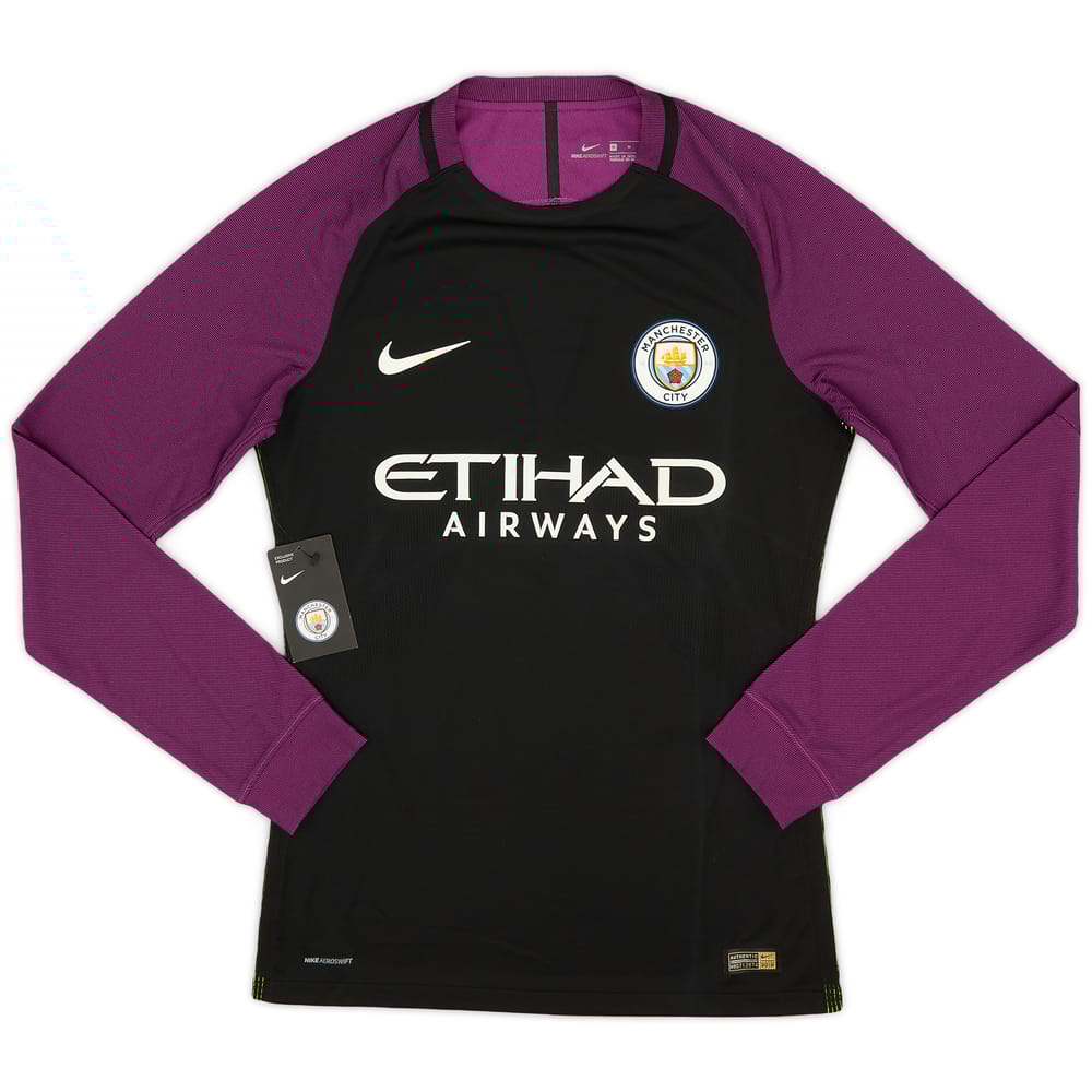 2016-17 Manchester City Player Issue GK Shirt (M)