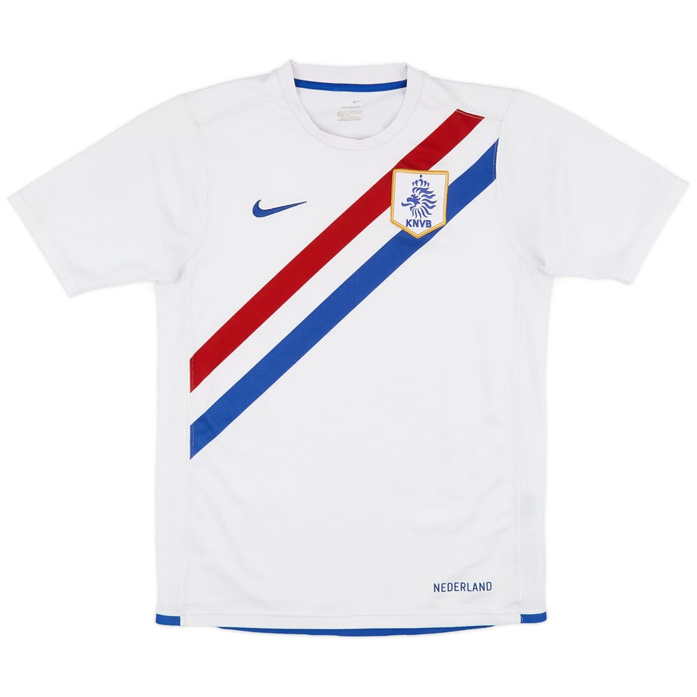 2006-08 Netherlands Away Shirt - 7/10 - (L.Boys)