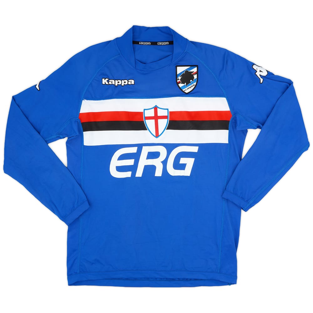 2005-07 Sampdoria Home L/S Shirt #23 - 5/10 - (XL)
