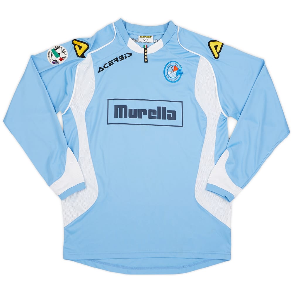 2008-09 AlbinoLeffe Home L/S Shirt #17 - 8/10 - (XL)