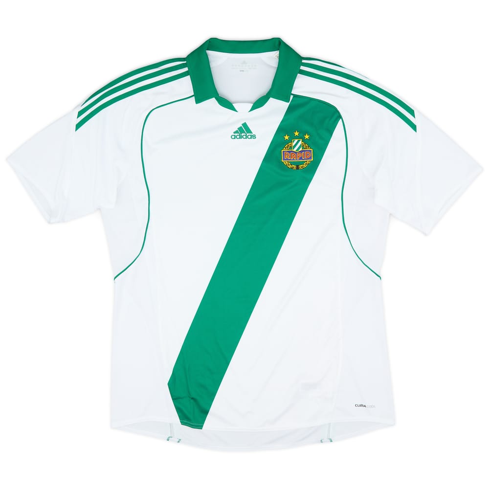 2010-11 Rapid Vienna Home Shirt - 9/10 - (XL)