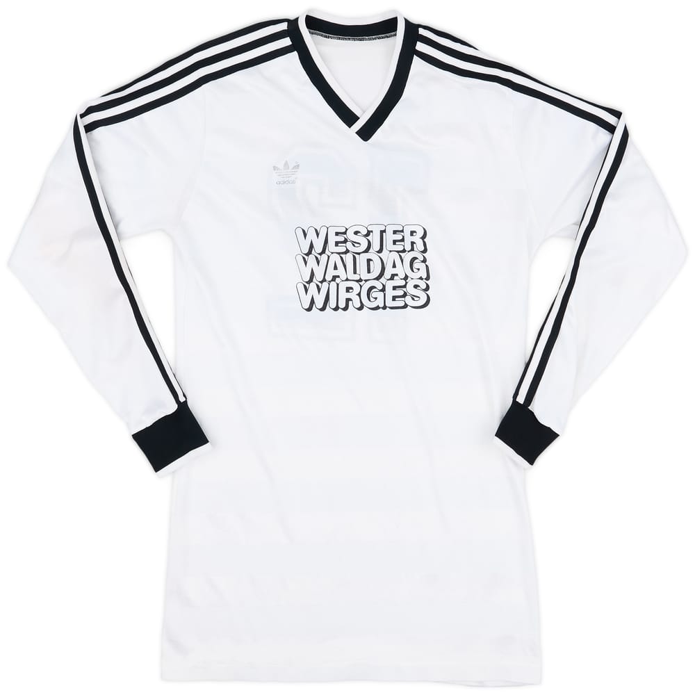1980s adidas Template L/S Shirt #12 - 6/10 - (M)