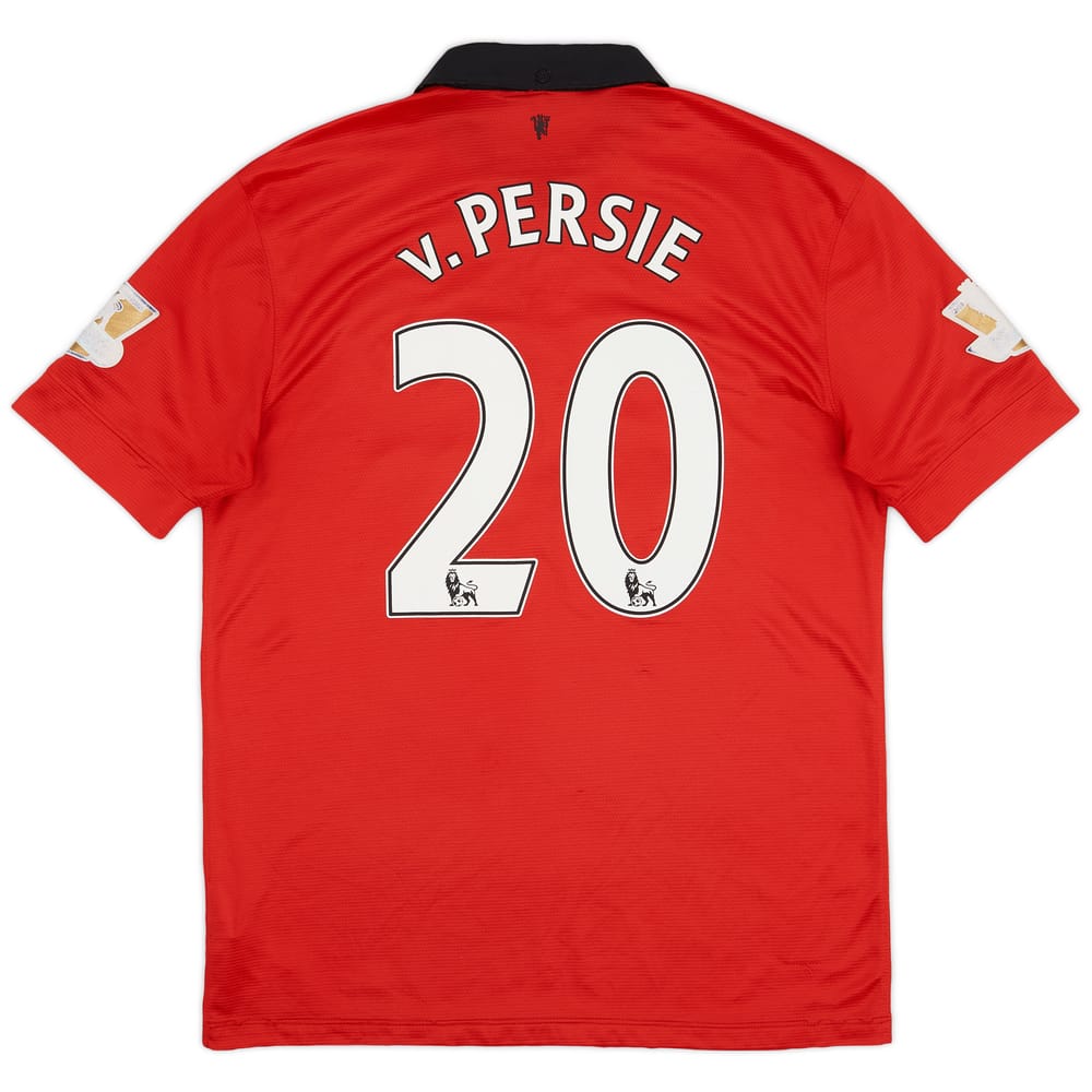 2013-14 Manchester United Home Shirt V. Persie #20 - 4/10 - (M)