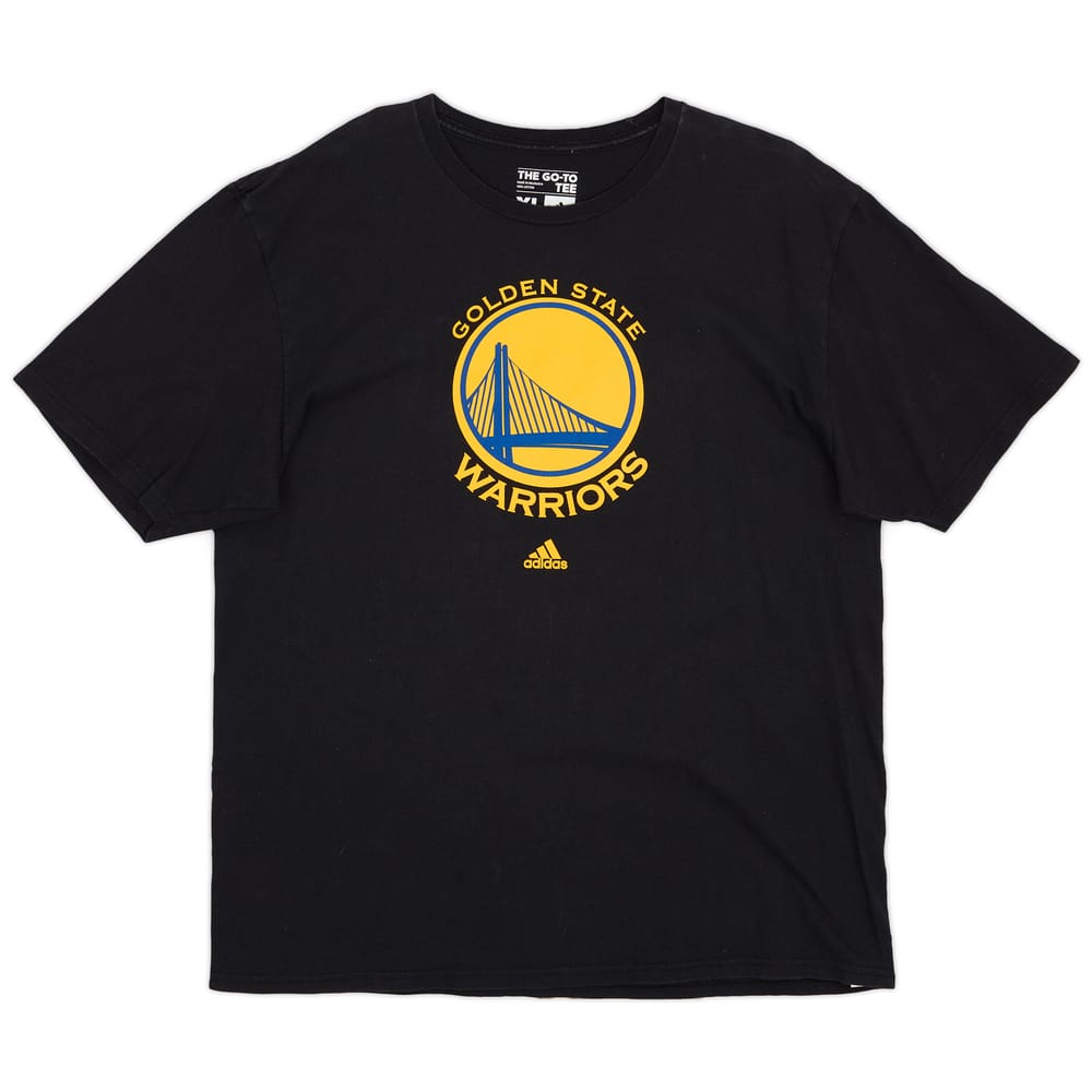 2013-14 Golden State Warriors adidas Tee - 6/10 - (XL)