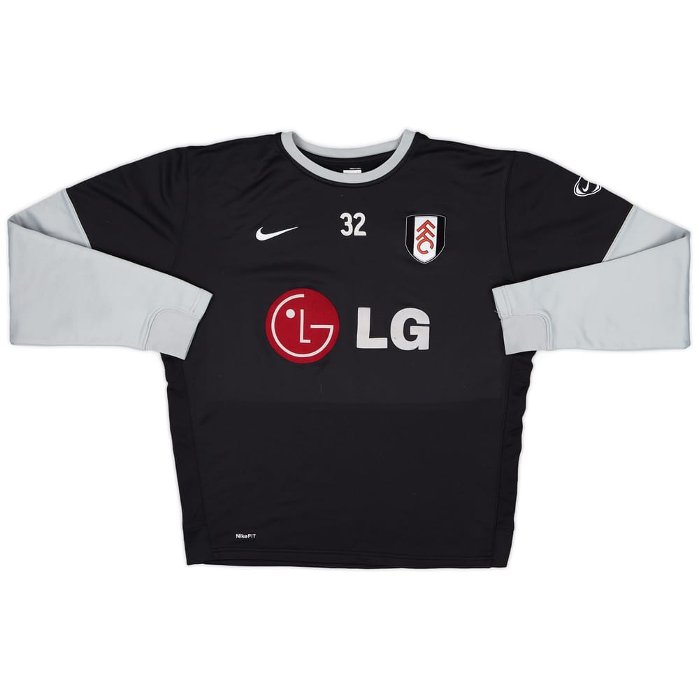 2009-10 Fulham Nike Player Issue Sweat Top #32 - 8/10 - (L)