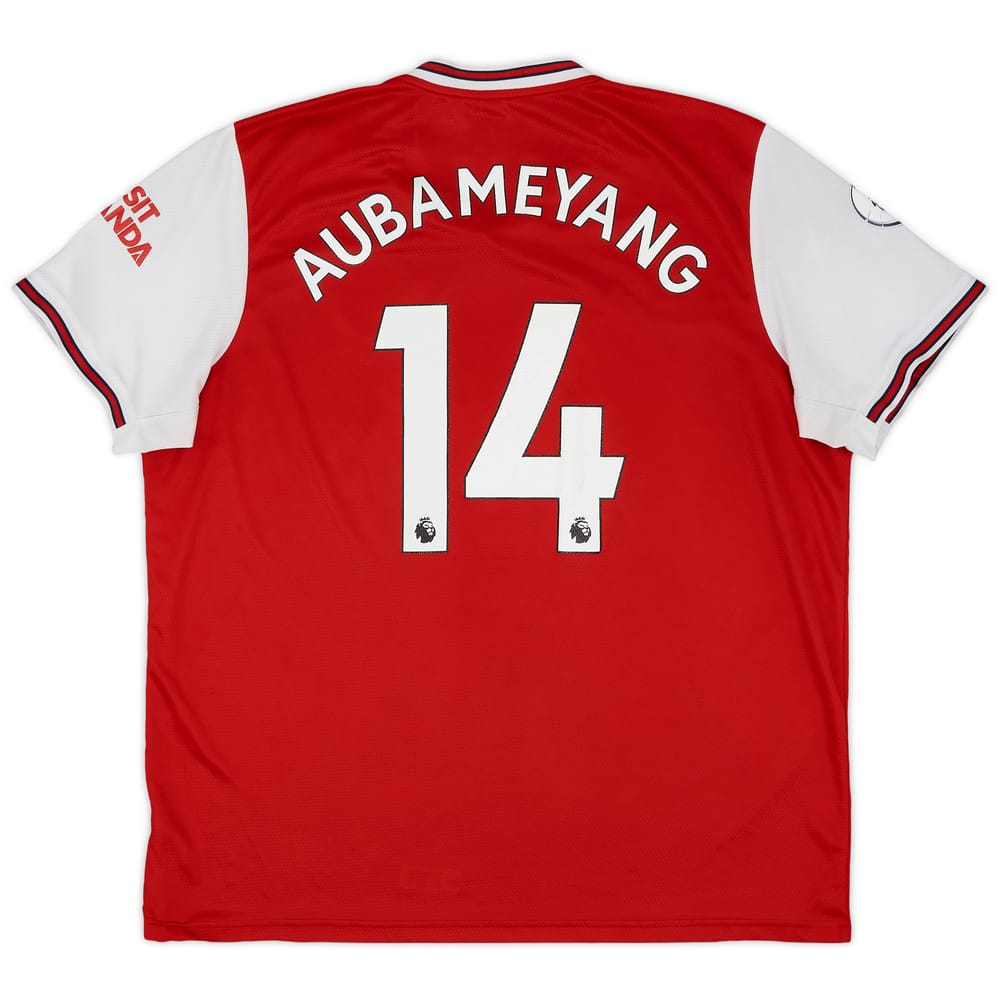 2019-20 Arsenal Home Shirt Aubameyang #14 - 5/10 - (XXL)