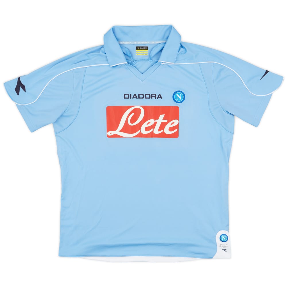 2008-09 Napoli Home Shirt - 9/10 - (L)