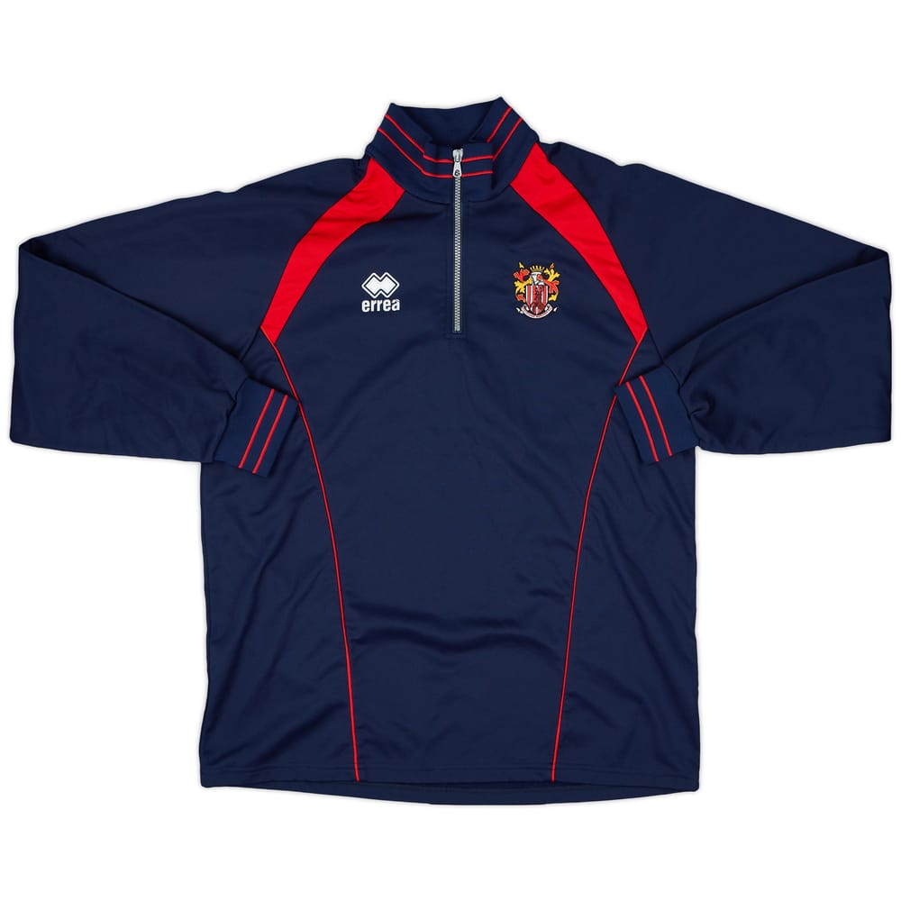 2004-06 Stevenage Errea 1/4 Zip Drill Top - 10/10 - (XL)