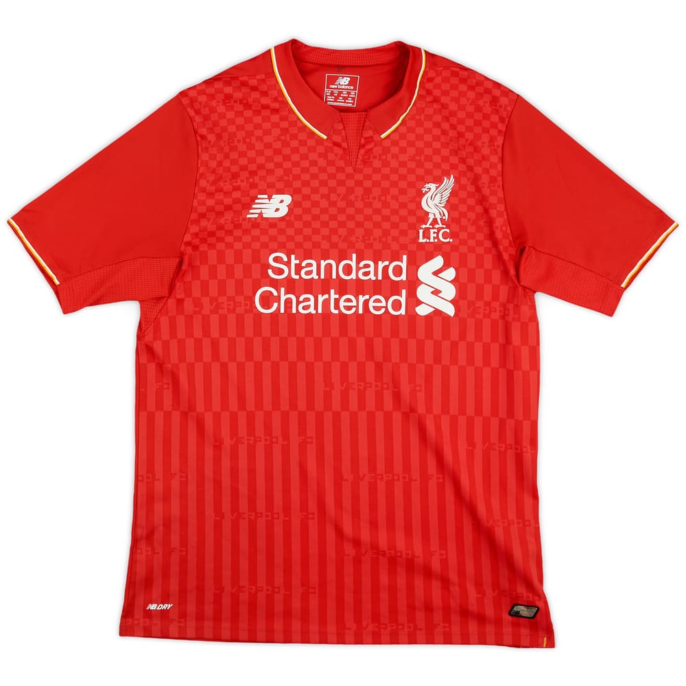 2015-16 Liverpool Home Shirt - 8/10 - (XL.Boys)